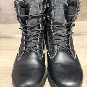 Bates Black Slip Resistant Leather Boots Men’s Size 13M